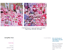 Tablet Screenshot of jeongmeeyoon.com
